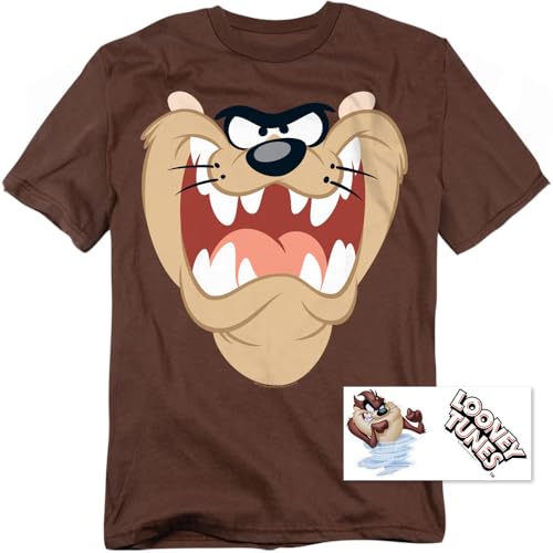 Popfunk Looney Tunes Taz Face T Shirt2
