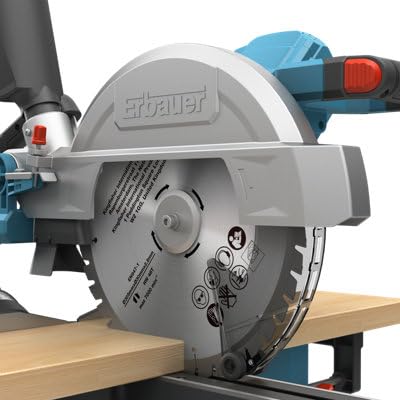 Erbauer Scie à onglet radiale double biseau 1800W 305 mm