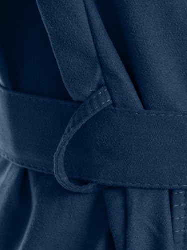 o-day Herren-Bademantel aus Mikrofaser – Platzsparender Damen-Bademantel aus Mikrofaser für Reisen, Pool Mikrofaser 2.0 (DE/NL/SE/PL, Alphanumerisch, XL, Regular, Regular, BLU NAVY)