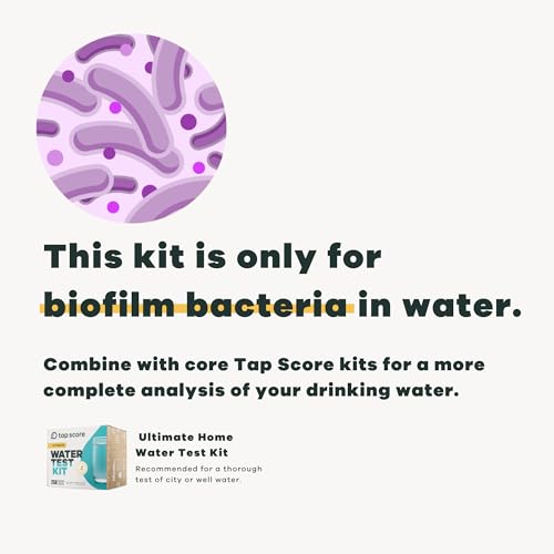 Image of Biofilm Bacteria in Water Test Kit | Well or City | Full Report | EPA Certified Drinking Water Labs | #1 Best Home Water Test 2021-24 NYT Wirecutter | 100% Unbiased