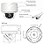Inwerang 4K 2.5'' PoE PTZ IP Camera with Mic/Audio, 8MP IP Dome Security Camera, Waterproof IP66, 60ft IR Night Vision, Pan 0~355° Tilt 0~90°, 2.8mm Lens, Compatible with Third-Part NVRs Softwares