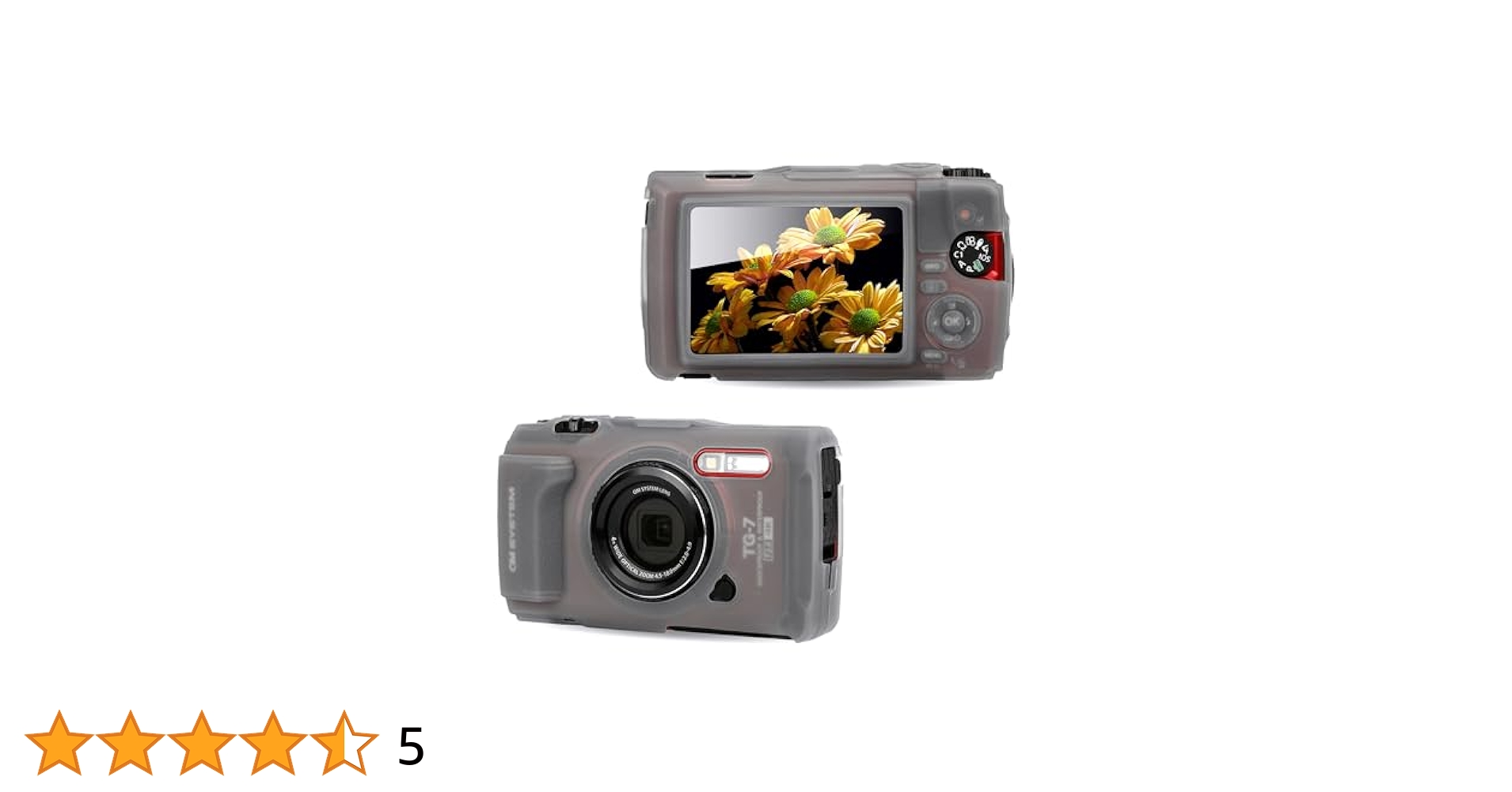 Amazon.com: JJC Silicone Jacket for Olympus Tough TG-7 TG7