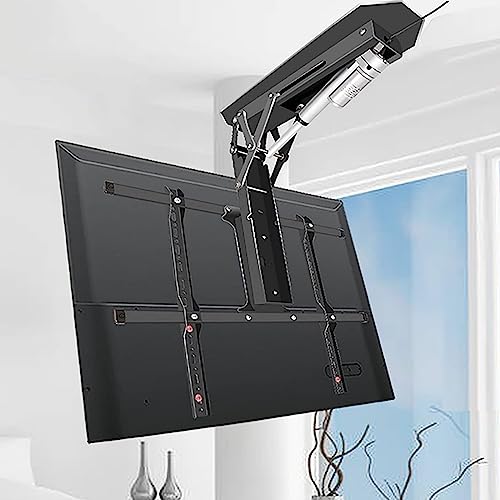 Support TV motorisé plafond pour libérer l'espace au sol des salons - 5