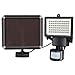 Produktbild 60LED Gartenstrahler LED Strahler Außen, Solar Floodlight,Fluter infrared sensor street light, IP66 wasserdicht Industriestrahler, Außenbeleuchtung Flutlicht-Strahler für Garten Fabrik