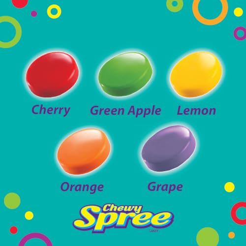 Spree Chewy Fruity Candy, Sweet & Sour, Resealable Bag, 12 oz - image 3