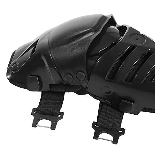 DEALPEAK One Pair Motorcycle Knee Pads Breathable Shin Guards Protector Armor Kneelet Brace for Motorbike Cycling Racing