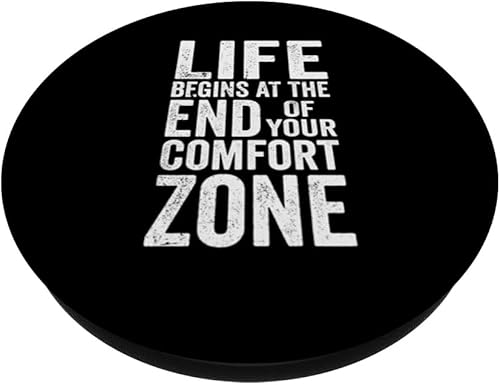 Miniatura 2 de Life Begins At The End Of Your Comfort Zone Computer Geeks PopSockets Standard PopGrip