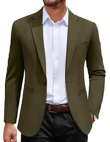 Veste blazer en tricot léger pour homme veste sport militaire confortable