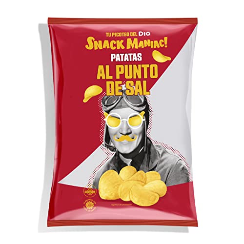 DIA SNACK MANIAC patatas fritas lisas al punto de sal bolsa 200 gr