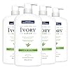 Ivory Clean Dermatologist Tested and Formulated Body Wash Free of Parabens and Phthalate Gentle on Skin, Aloe Scent, 30 oz (Pack of 4)
