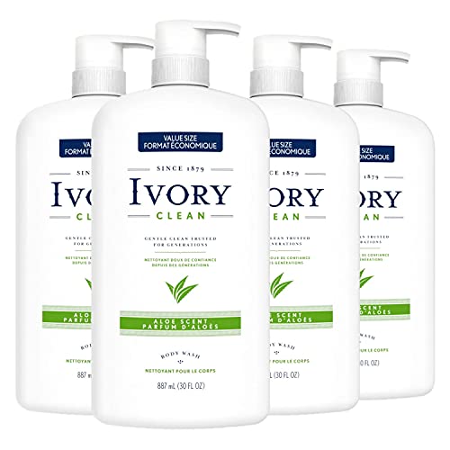Ivory clean dermatologist tested and formulated body wash free of…