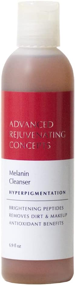 Hyperpigmentation Melanin Cleanser, Face Wash, Brightening for Uneven Skin Tone, 6.7 Ounce