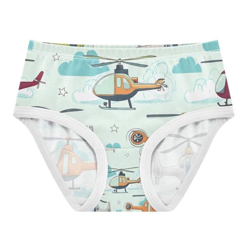 Cartoon Helicopters Toddler Girls's Underwear 2T 202c1135