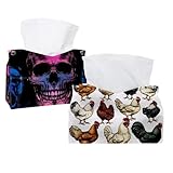 Lot de 2 : le colis comprend deux housses de boîte à mouchoirs de haute qualité pour une utilisation multi-pièces ou pour offrir. Disponible en plusieurs couleurs pour correspondre à votre thème de décoration, remplaçant les boîtes en plastique encombrantes par une mise à niveau élégante et recouverte de tissu.