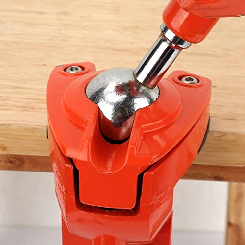 Aiwfl 360 Degree Rotating Bench Vise Adjustable 70Mm Jaw Width Table Vise Multifunctional Workbench Woodwork Clamp Vise #TOP7