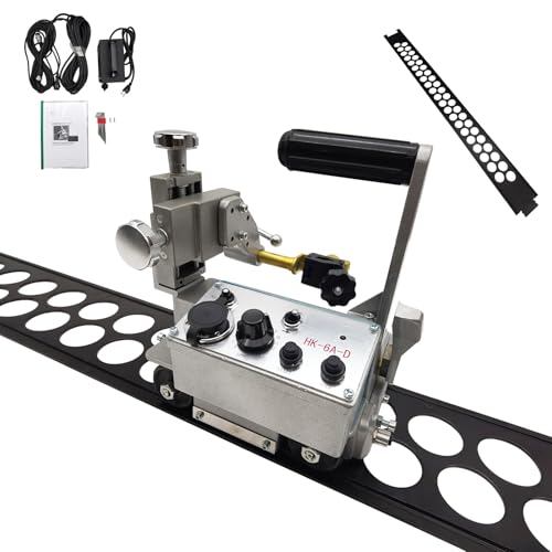 WYDDDARY Flat Rail Welding Carriage Portable Gas Welding Machine 40°~55° Angle Welder Welding Assist Trolley 5.9