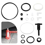 17PCS Vertical Hydraulic Jack Seal Kit,3 Ton Floor Jack Parts for Restoring Jacks to Original Lifting Performance Quickly,Universal Complete Set Jacks Replacement Parts