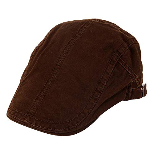 Hstore Men's Ivy Cap Tweed Herringbone Newsboy Cotton Front Button Flat Cap Gatsby Newsboy Hunting Hat Hstore Men's Ivy Cap Tweed Herringbone Newsboy Cotton Front Button Flat Cap Gatsby Newsboy Hunting Hat