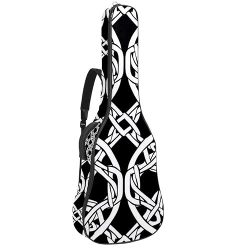 Housse guitare basse avec crochet arrière pour résoudre les problèmes de rangement