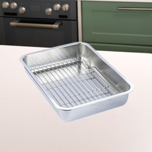 Plaque de cuisson avec grille pour rôtir sainement sans graisse - 6