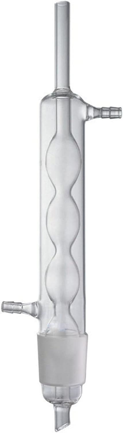 150-ml-Soxhlet-Extraktionsapparat-Set mit Allihn-Kondensator, Soxlet-Extraktor und 150-ml-Flachkolben, anpassbarer Destillationsapparat aus Borosilikatglas 3.3