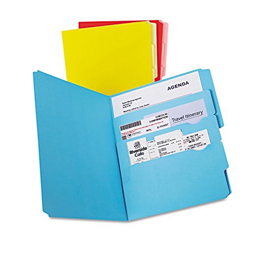 Dossier Pendaflex jaune bleu rouge pour classement de documents lettre