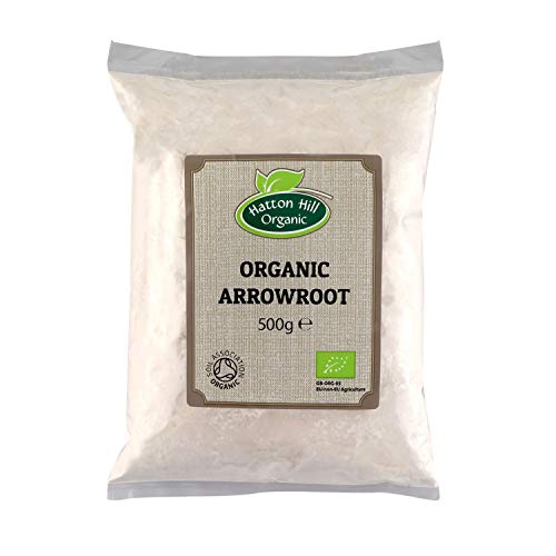 Polvo orgánico de raíz de flechas de Hatton Hill, 500 g