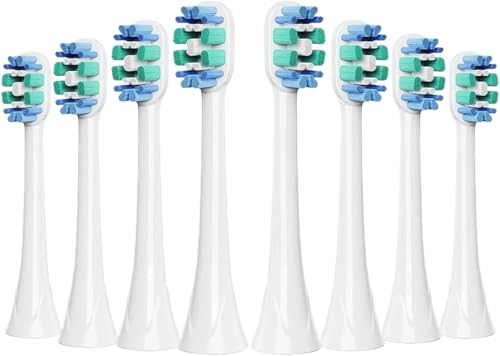 Phili Sonic Care ���u���V �u���V�w�b�h HX3/HX6/HX9�A�V���[�Y HX3210/3211/6150 �����p�u���V�w??�b�h�ɑΉ�(8pcs)
