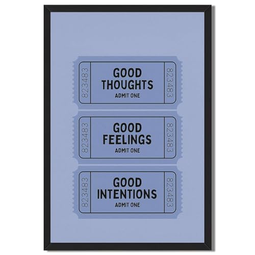 Good Thoughts Intentions Canvas Print