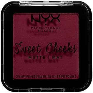 NYX PROFESSIONAL MAKEUP Sweet Cheeks Matte Blush, Red Riot