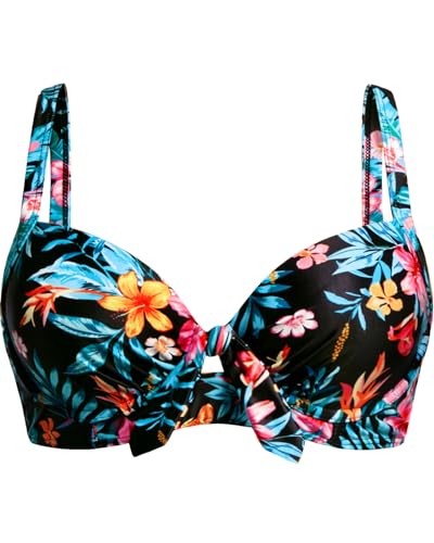 Women Underwire Bikini Swim Top - Push Up Knot Front Swimsuit Top 2025 Bathing Suit Bra