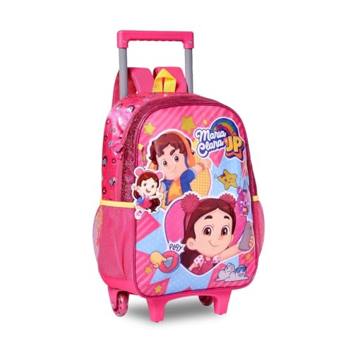 Mochila Rodinhas Maria Clara Jp Youtube Infantil Rosa Clio