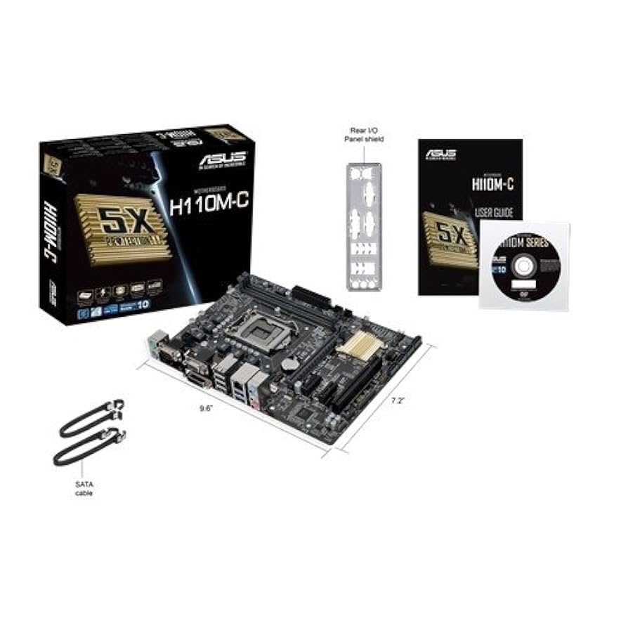 CPU付き　ASUS　H110M-A  LGA1151 Amazon.com: ASUS H110M-A LGA 1151 Intel H110 HDMI SATA 6Gb/s