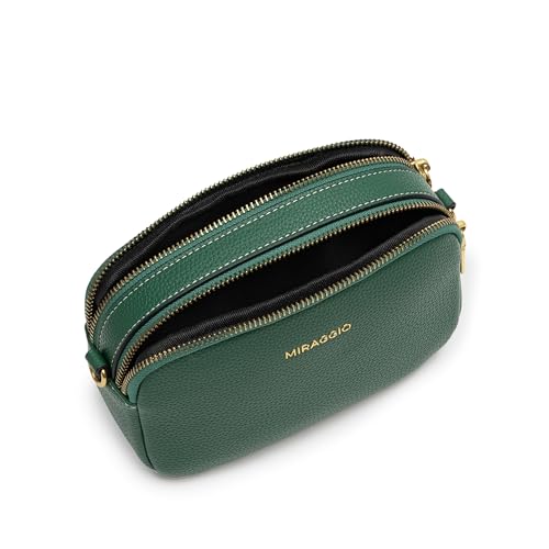 Image of Miraggio Beck Crossbody Bag With Adjustable & Detachable Wide Sling Strap | Solid Sling Bag