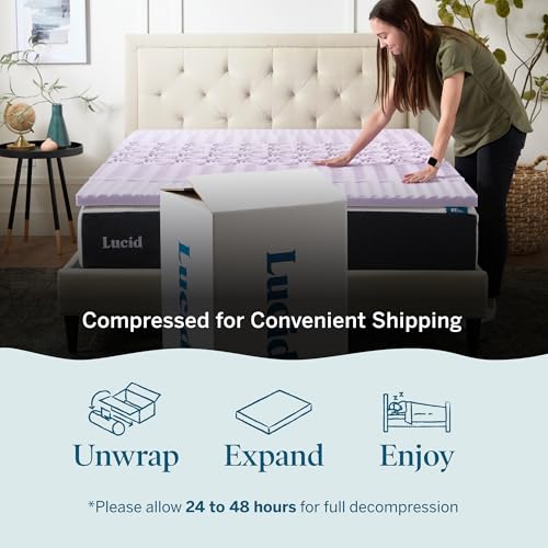 Surmatelas en mousse à mémoire de forme lit double confortable 5 cm