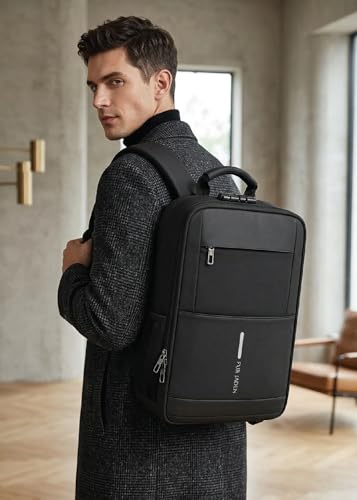 Image of FUR JADEN 35L Travel Professional Backpack with 15.6 Inch Laptop Compartment I 3 Large Compartments I Organizer Pockets I For Men Women Boys Girls I School and College Bagpack