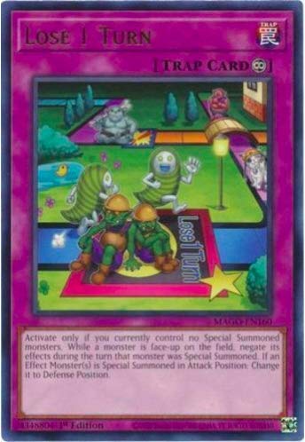 Lose 1 Turn - MAGO-EN160 - Rare - 1st Edition