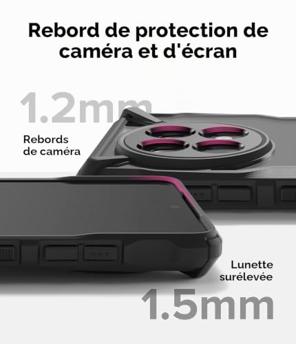 Coque OnePlus 13R antichoc de défense militaire contre les chutes et rayures - 7