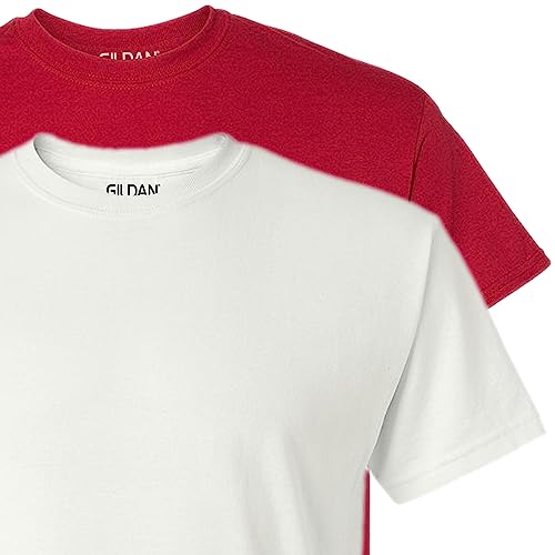 Image of Gildan Adult DryBlend Workwear T-Shirts with Pocket, 2-Pack