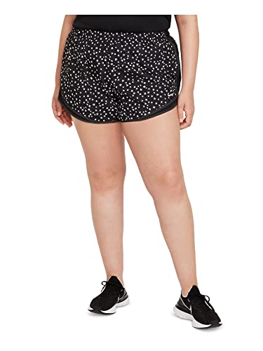 Image of Nike Dry Tempo Running Shorts Plus Size (Black Starry 3X)