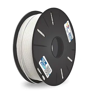 3Idea Premium PLA White 3D Printer Filament 1.75mm Dimensional Accuracy +/- 0.03mm Net Weight- 1 KG