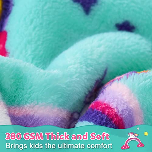 Mermaker ROYM39597 Rainbow Throw Blanket thumb #4