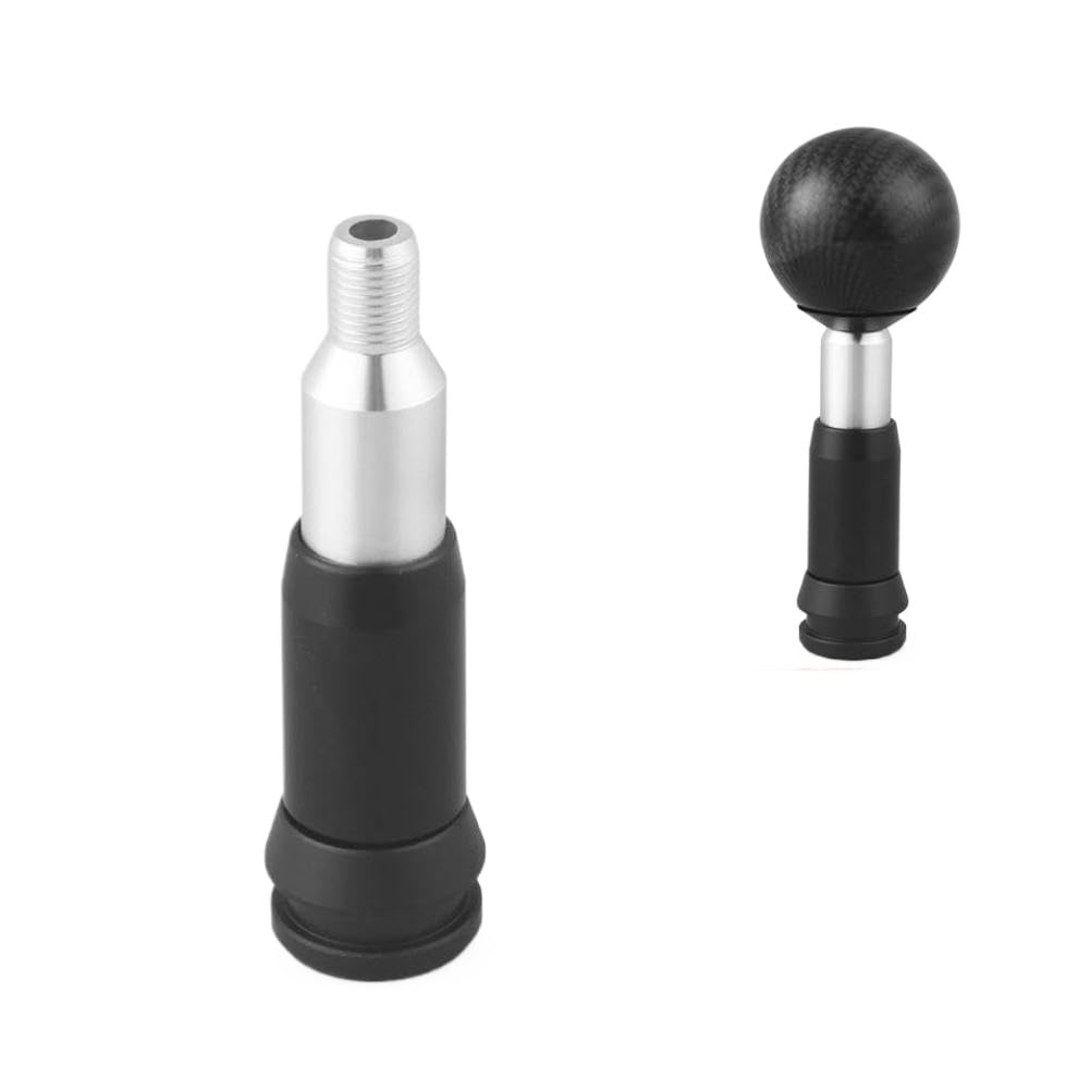 Aarawrnsx Onecolor Aluminum M12×1.25 Shift Head Converter Compatible With Automatic Transmission Car Gear Shift Knob