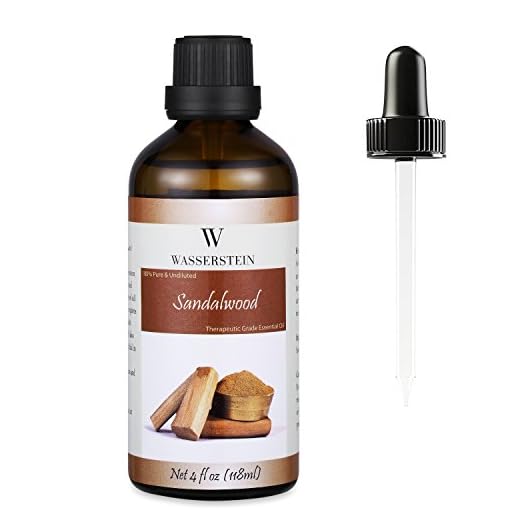 Wasserstein Aromatherapy Essential Oil, 100% Pure, 4 oz, Sandalwood