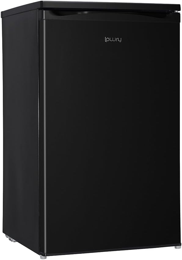 Lowry LUCLF50B Under Counter Larder Fridge, 112L capacity, 50cm wide, Black [Energy Class F]