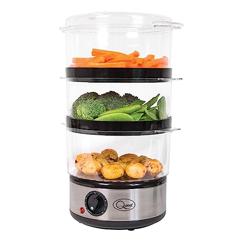 Quest 35220 3 Tier Electric Food Steamer
