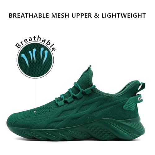 Image of Mens Slip On Walking Shoes Sneakers Running Shoes Trainers Athletic Gym Fitness Sport Shoes Non Slip Breathable Mesh Workout Fashion Breathable Comfortable