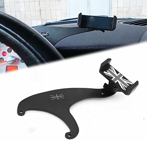 Heinmo Union Jack Red Smartphone Cell Phone Mount Holder For MN Cooper F54 F55 F56 F57 F60 Clubman Countryman 2014-2020