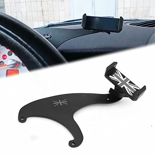Heinmo Union Jack Red Smartphone Cell Phone Mount Holder For MN Cooper F54 F55 F56 F57 F60 Clubman Countryman 2014-2020