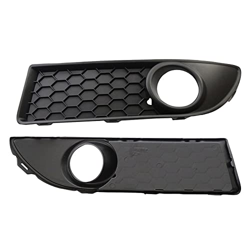 Parachoques delantero para VW Polo GTI MK4 9N3 2006-2009 con rejilla de luz antiniebla negra ABS 2